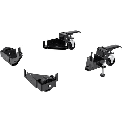 Universal Mobile Base Stand, 400 lb, Adjustable, Swivel Wheels