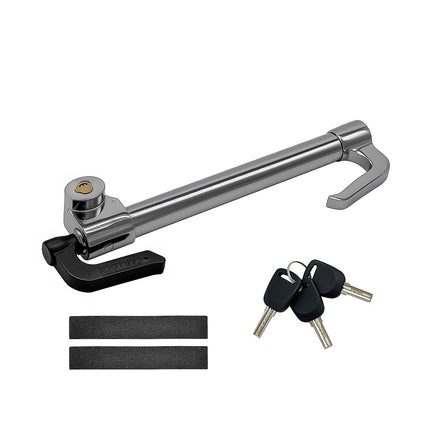 Universal Vehicle Steering Wheel and Pedal Lock