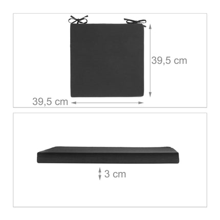 Upholstery black set of 4