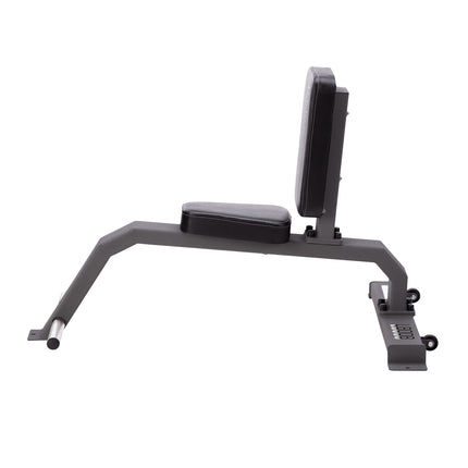 Upright Exercise Bench, Commercial Grade, Adjustable