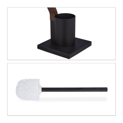 Upright WC Set in Black