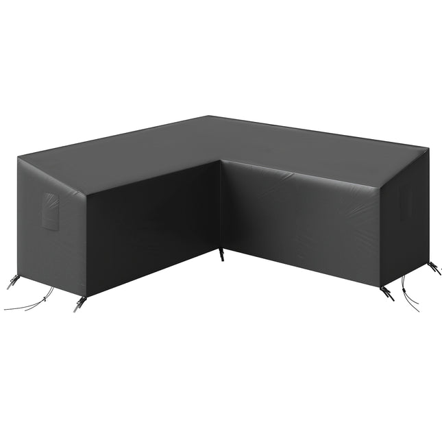 V-Shaped Waterproof Garden Furniture Cover, 420D Oxford, 216x216x78 cm