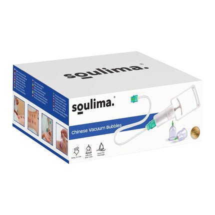 Vacuum Cupping Set, 12 Fireless Cups with Pump