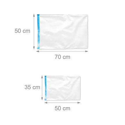 Vacuum Storage Bags – 6 Pack, Space-Saving, Travel-Friendly