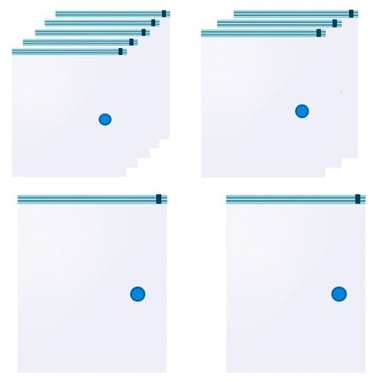Vacuum bag - various sizes - set of 10
