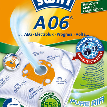 Vacuum cleaner bags A06 OBS 3X4PCS 3PCS DFP