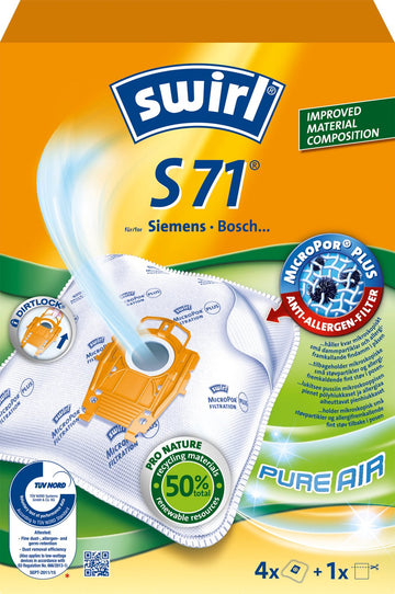 Vacuum cleaner bags S71 NOTE 3X4PCS 3PCS DFP