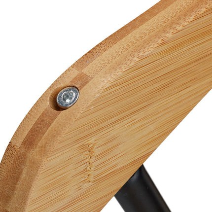 Valet Stand – Bamboo & Steel Suit Organizer