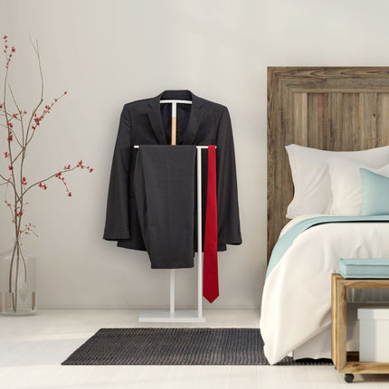 Valet Suit Stand White