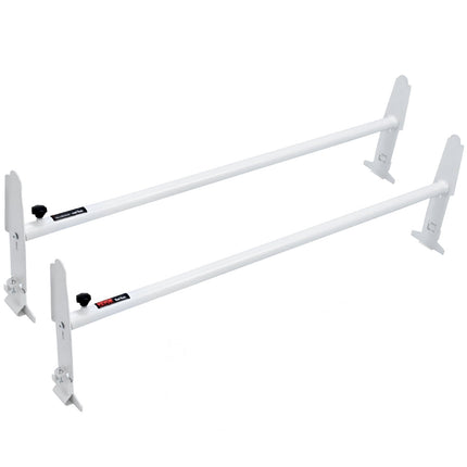 Van Roof Ladder Rack, 2-Bar, 1200–2000 mm, 227 kg Capacity