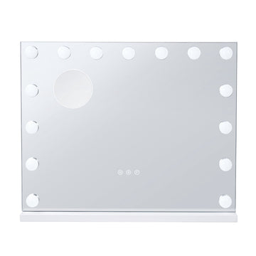 Vanity Mirror With Lights, USB, Wall-Mount, 58x46 cm