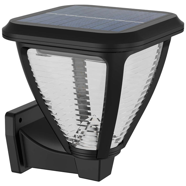Vapora Wall Lamp Solar LED 200lm Black
