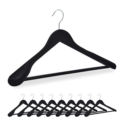 Velvet Clothes Hanger Set of 10