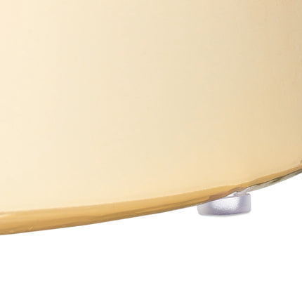 Velvet stool with storage Blue