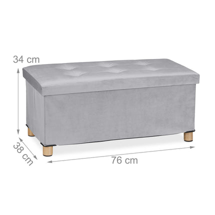 Velvet stool with tray