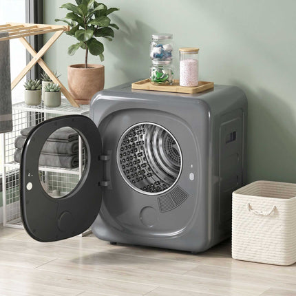 Vented Clothes Dryer, 4 kg Compact, 5 Modes, Timer