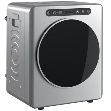 Vented Tumble Dryer 5kg, 1000W, Compact, Silver