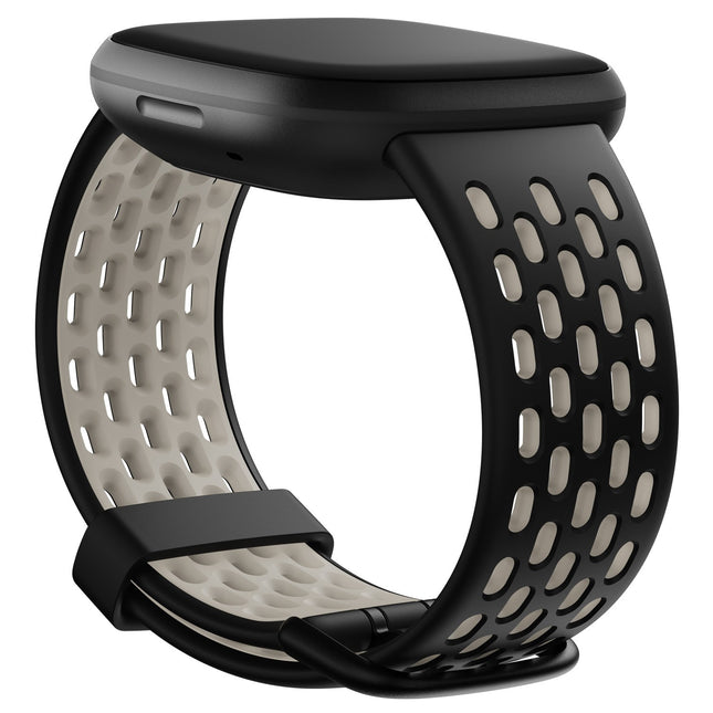 Versa 3/4,Sense/2 Sport Band Black/L.White L