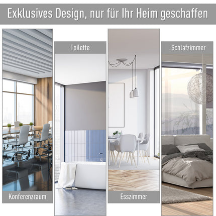 Balcony Roller blind, Polyester, Wind protection, 140x200 cm