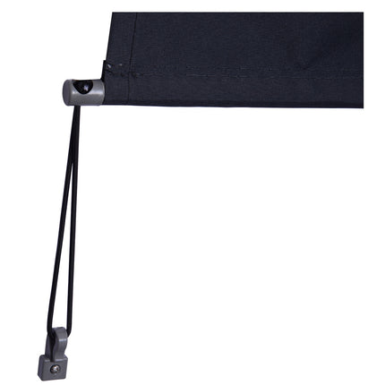Balcony Roller blind, Polyester, Wind protection, 140x200 cm