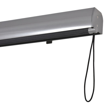 Balcony protection screen with hand crank, 100x140cm