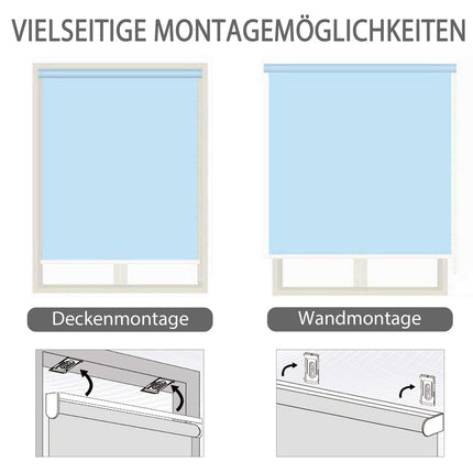 Balcony protection screen with hand crank, 100x140cm