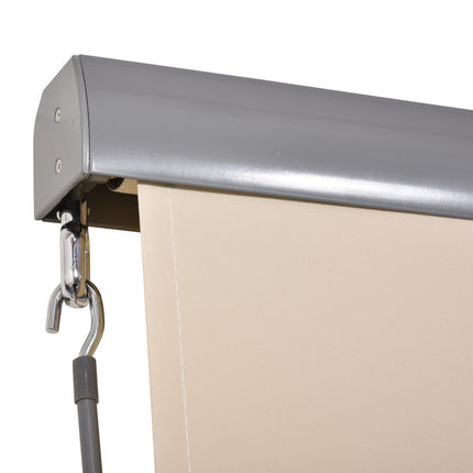 Balcony Awning Privacy screen, Hand crank, 160x250 cm