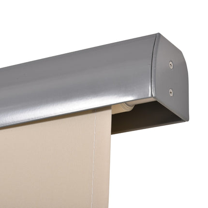 Balcony Awning Privacy screen, Hand crank, 160x250 cm