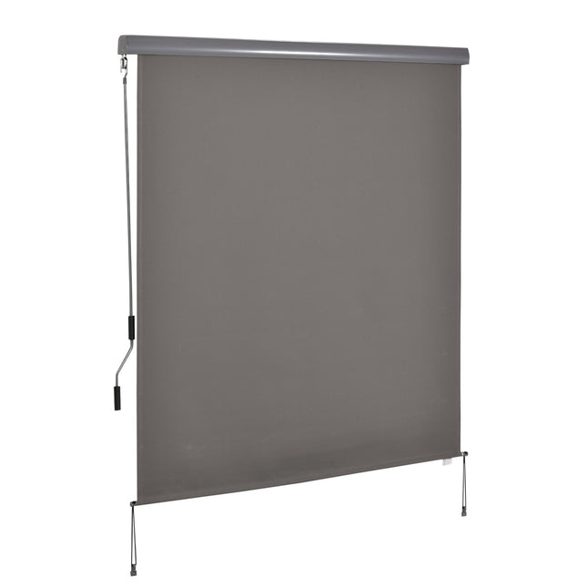 Balcony Awning Wind & Privacy Screen, Grey, 160x250cm