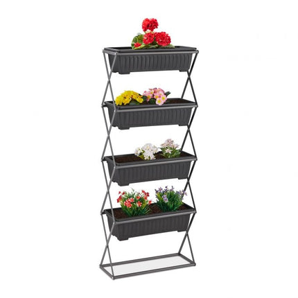 Vertical bed with 4 levels