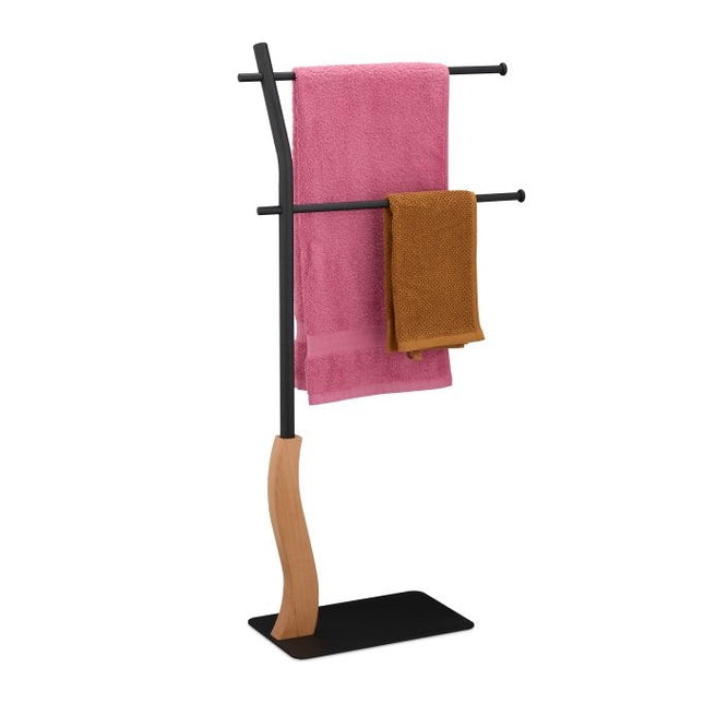 Verticale handdoekhouder