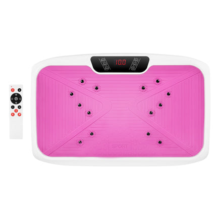 Vibrating Platform with Resistance Bands, 6 Programs