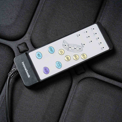 Vibration Massage Mattress with Heat, 10 Motors, Remote