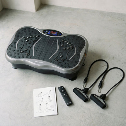 Vibration Platform with Bluetooth, Bands & Remote