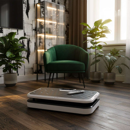 Vibration Platform with Push-Up Bars, Bluetooth, 5 Programs
