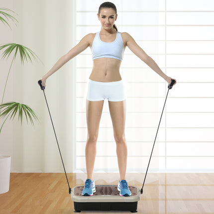 Vibration plate Fitness Trainer with LED screen and band