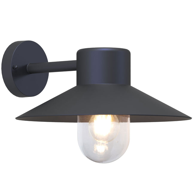 Victor Wall luminaire E27 socket IP44 Anthracite