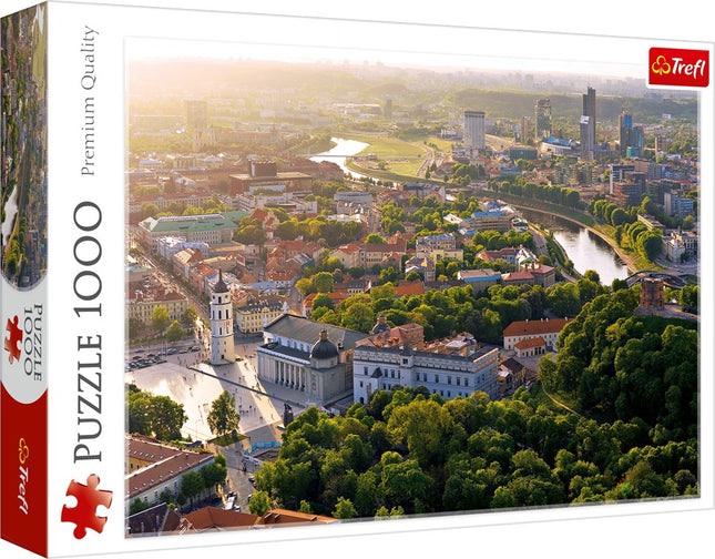 Vilnius 1000-Piece Jigsaw Puzzle for Adults and Kids