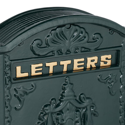 Vintage Letterbox with Lock – Nostalgic Post Box