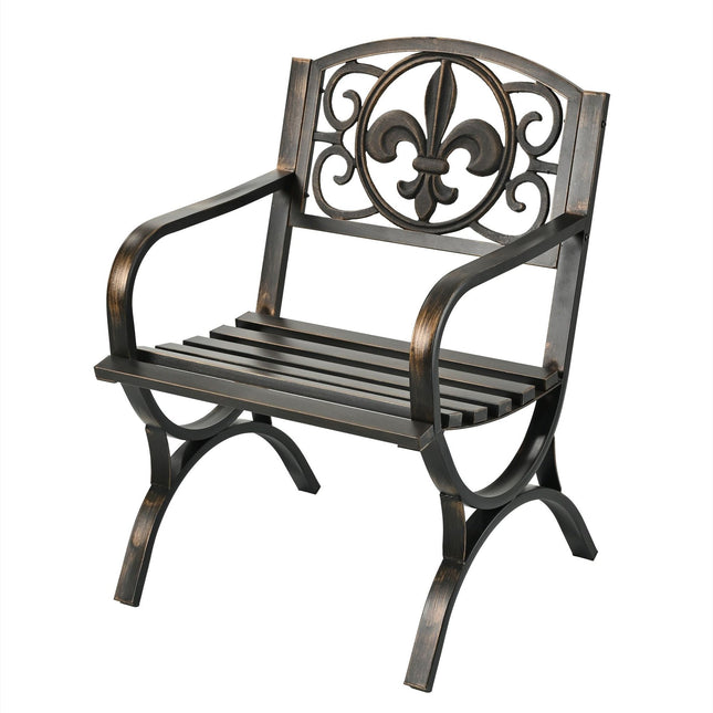 Vintage Metal Garden Chair – Outdoor Seating