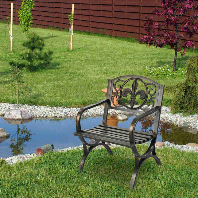Vintage Metal Garden Chair – Outdoor Seating