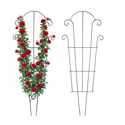 Vintage Metal Rose Trellis for Climbing Plants