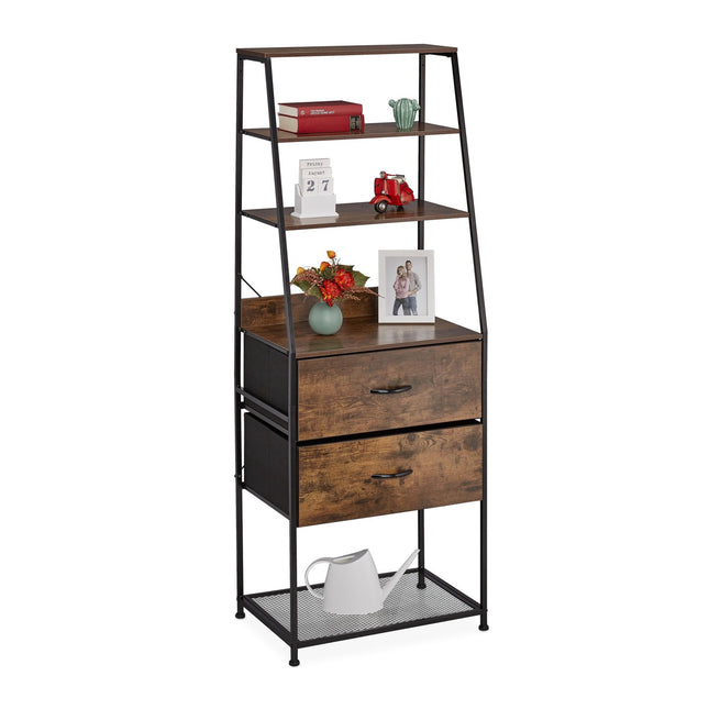 Vintage shelf in industrial design