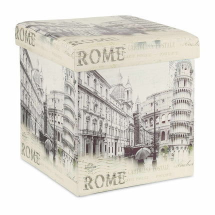 Vintage stool with storage