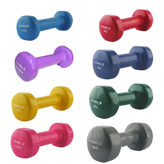 Vinyl Dipping Dumbbell 0.5kg – Non-Slip Grip