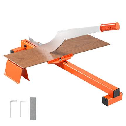 Vinyl Floor Cutter, 12 In Cut, 10 mm Thick, Angle Guide