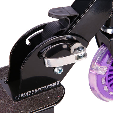Violet Folding Scooter, Adjustable Height, Lightweight