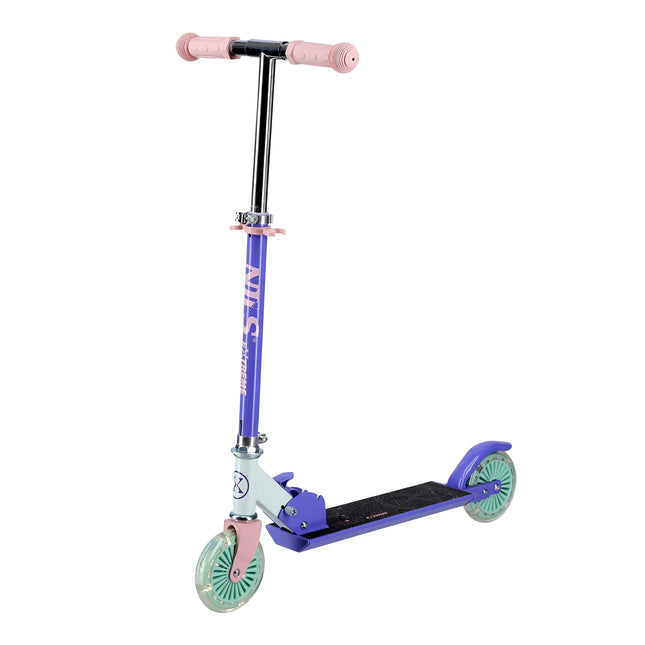 Violet Kick Scooter, 120mm wielen, verstelbare hoogte