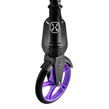 Violet Kick Scooter, Adjustable Height, Foldable Design