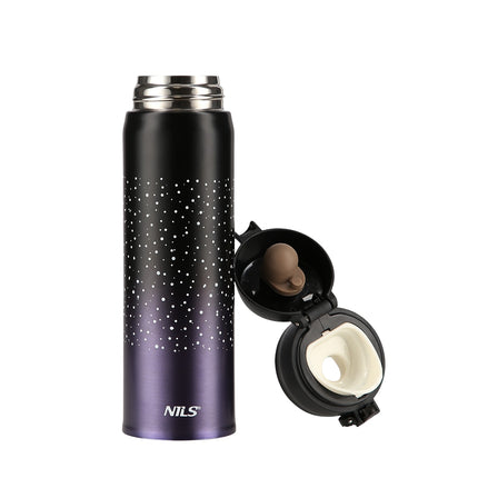 Violet Thermal Cup, Insulated, Leak-Proof, 11 oz